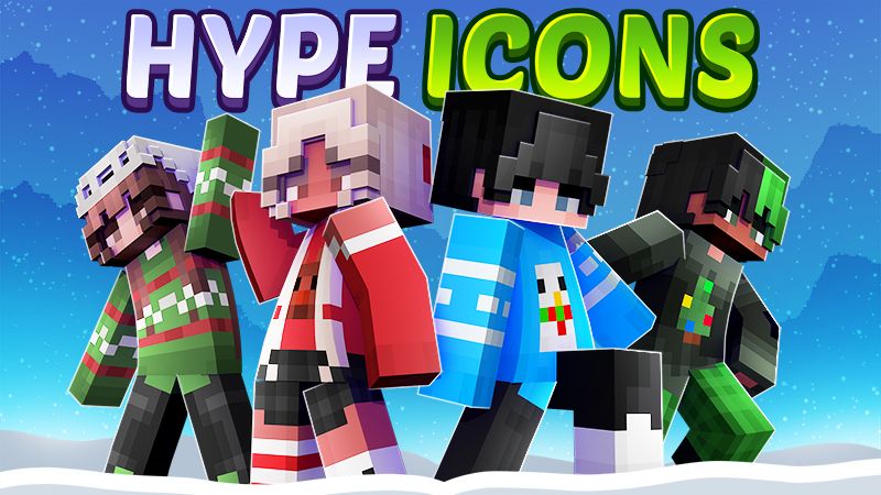 Hype Icons on the Minecraft Marketplace by Meraki