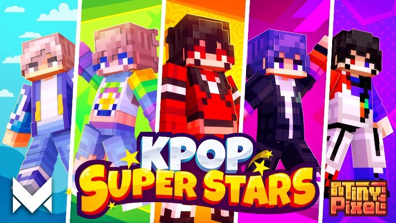 K-pop Superstars on the Minecraft Marketplace by Meraki