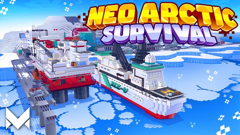 Neo Arctic Survival on the Minecraft Marketplace by Meraki