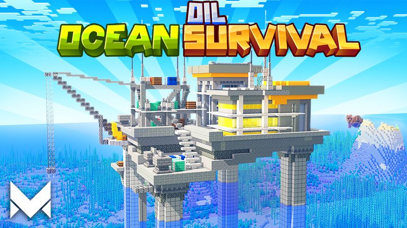 Oil Ocean Survival on the Minecraft Marketplace by Meraki