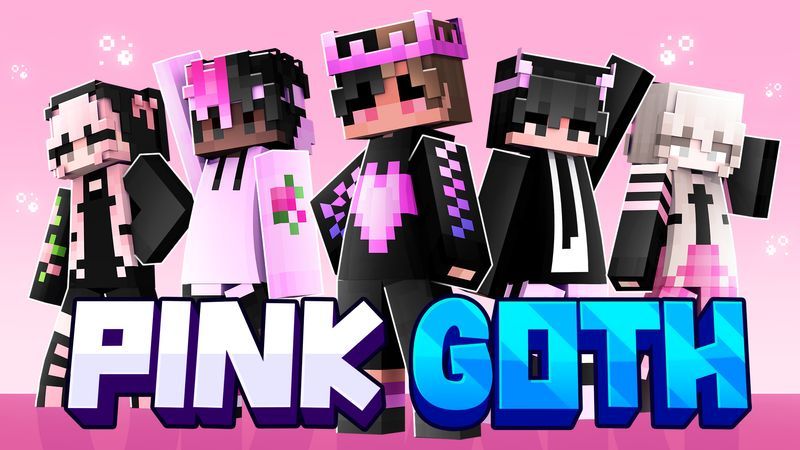 Pink Goth on the Minecraft Marketplace by Meraki