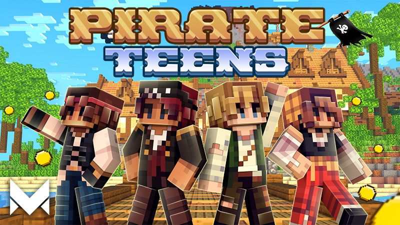 Pirate Teens on the Minecraft Marketplace by Meraki