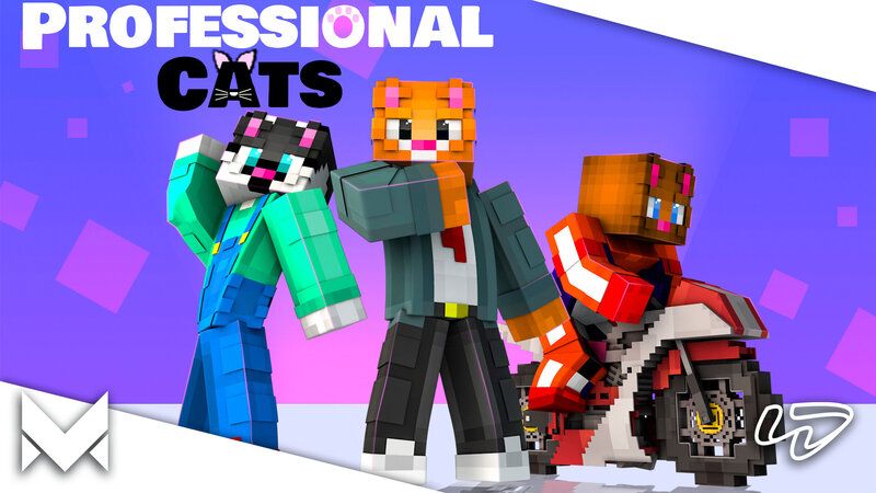 Professional Cats on the Minecraft Marketplace by Meraki