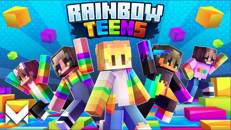 Rainbow Teens on the Minecraft Marketplace by Meraki