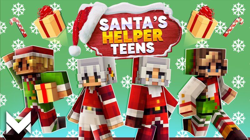 Santa's Helper Teens on the Minecraft Marketplace by Meraki