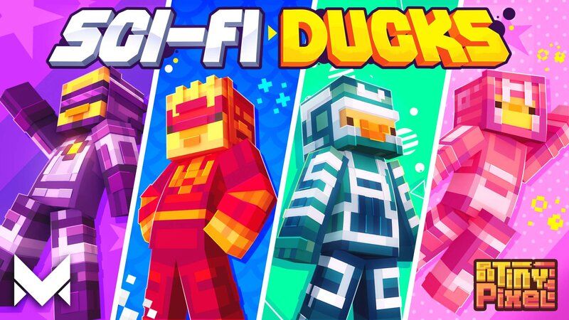 Sci-fi Ducks on the Minecraft Marketplace by Meraki