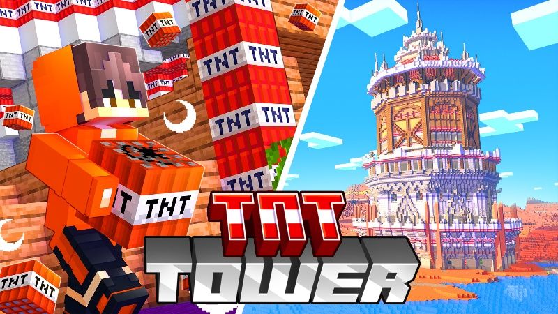 TNT Tower on the Minecraft Marketplace by Meraki