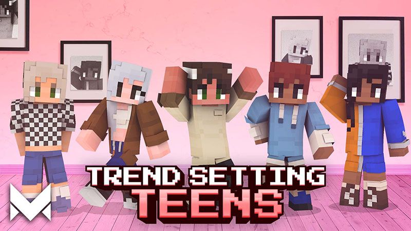 Trend Setting Teens on the Minecraft Marketplace by Meraki