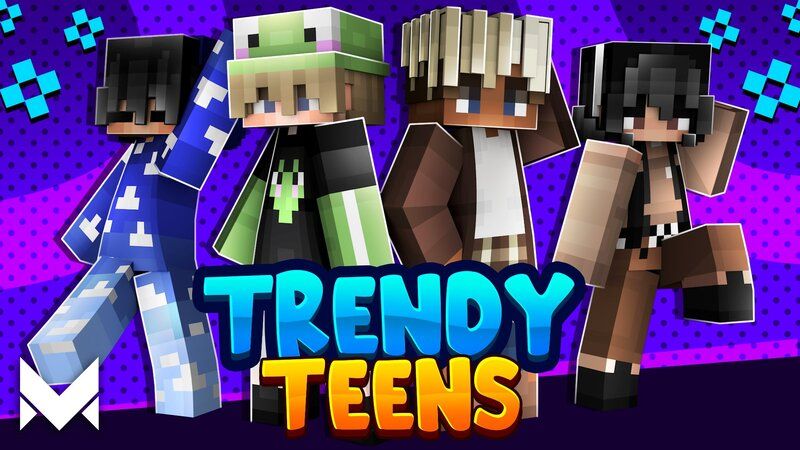 Trendy Teens on the Minecraft Marketplace by Meraki