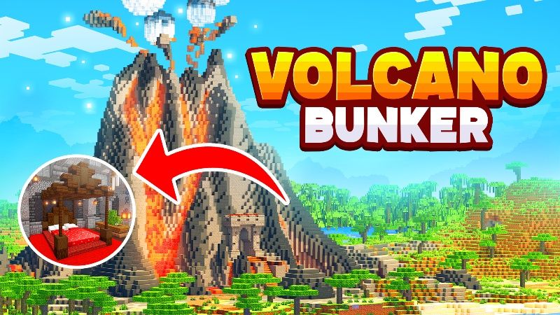 Volcano Bunker on the Minecraft Marketplace by Meraki