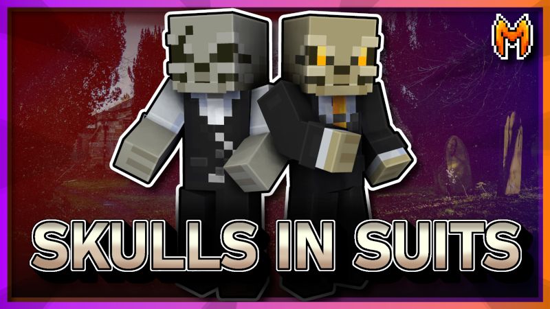 Skulls in Suits on the Minecraft Marketplace by Metallurgy Blockworks