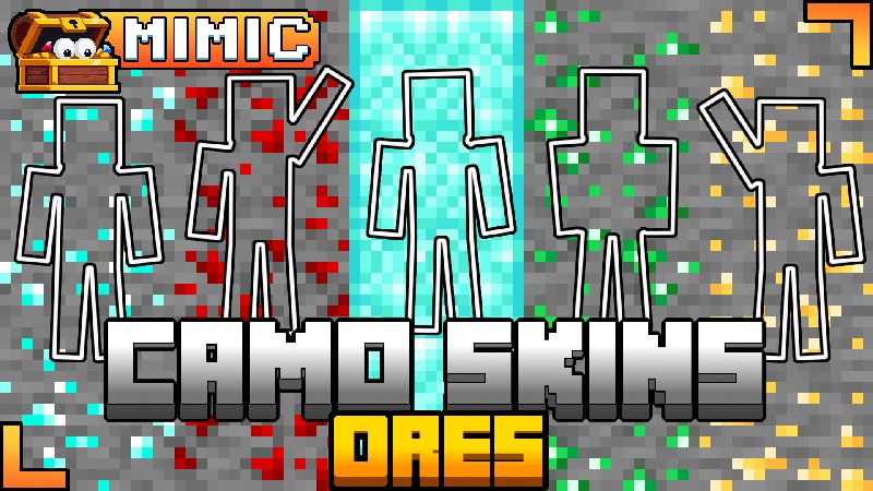 Camo Skins: Ores on the Minecraft Marketplace by mimic