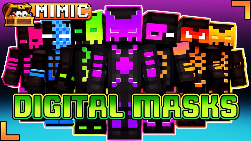 Digital Masks on the Minecraft Marketplace by Mimic