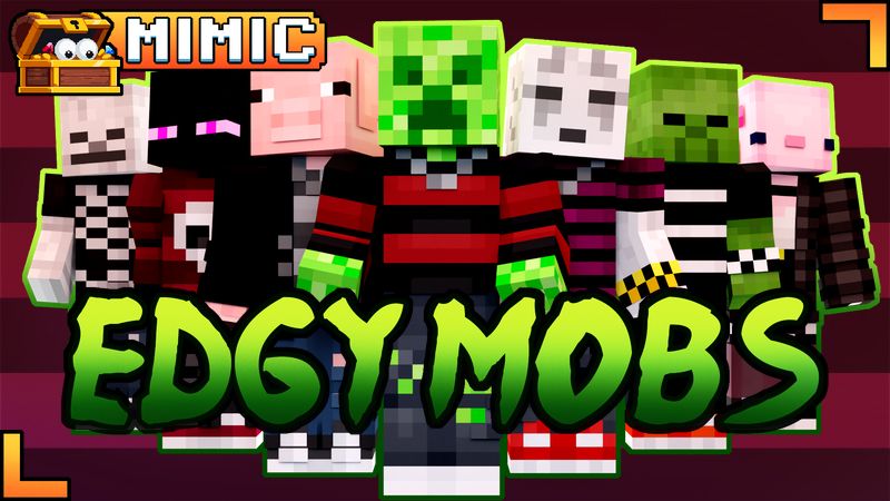 Edgy Mobs on the Minecraft Marketplace by Mimic