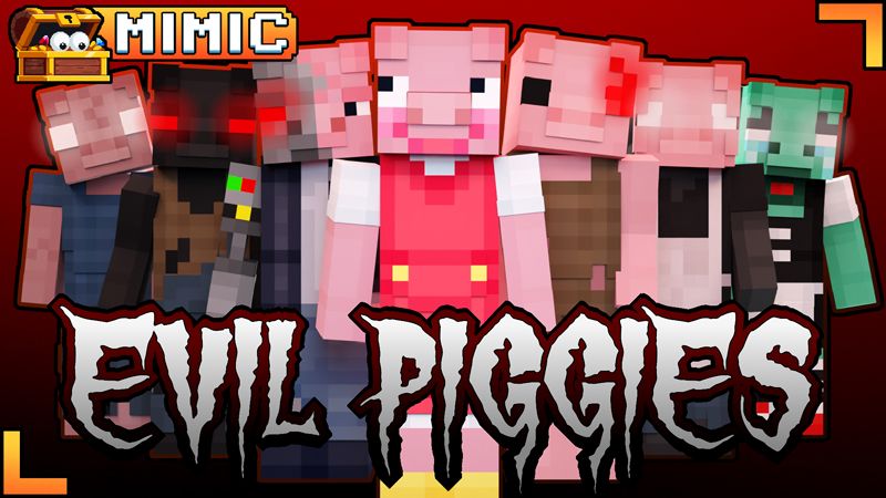 Evil Piggies on the Minecraft Marketplace by Mimic