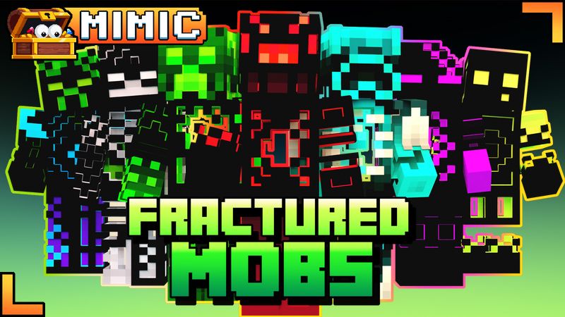 Fractured Mobs on the Minecraft Marketplace by Mimic