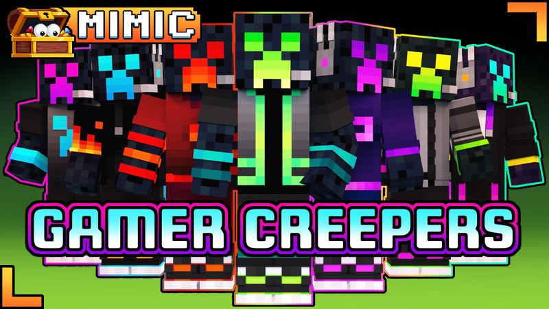 Gamer Creepers on the Minecraft Marketplace by Mimic