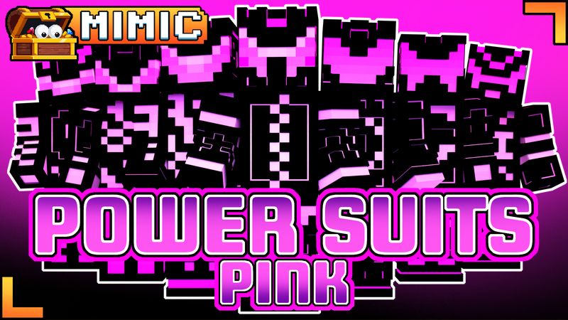 Power Suits: Pink on the Minecraft Marketplace by Mimic