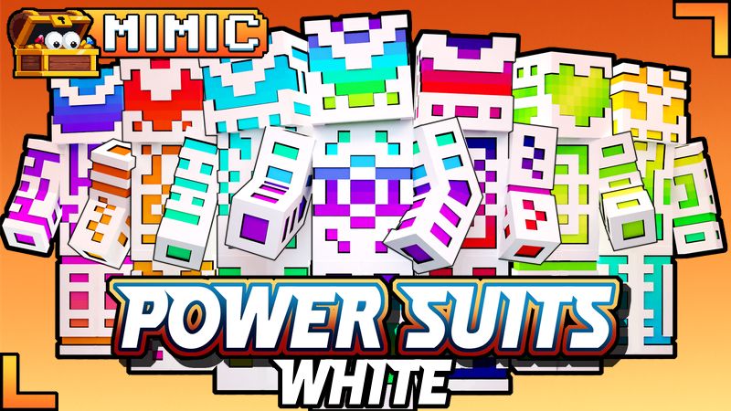 Power Suits: White on the Minecraft Marketplace by Mimic