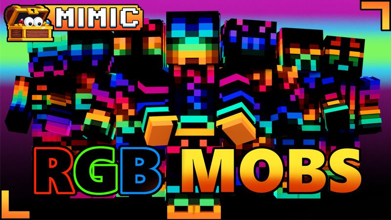 RGB Mobs on the Minecraft Marketplace by Mimic