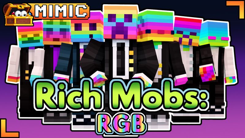 Rich Mobs: RGB on the Minecraft Marketplace by Mimic