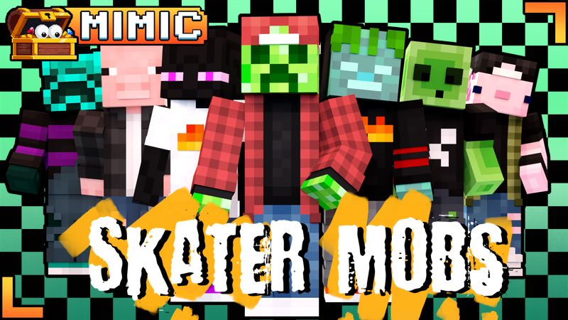 Skater Mobs on the Minecraft Marketplace by Mimic