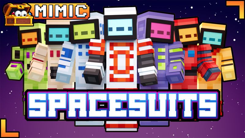 Spacesuits on the Minecraft Marketplace by Mimic