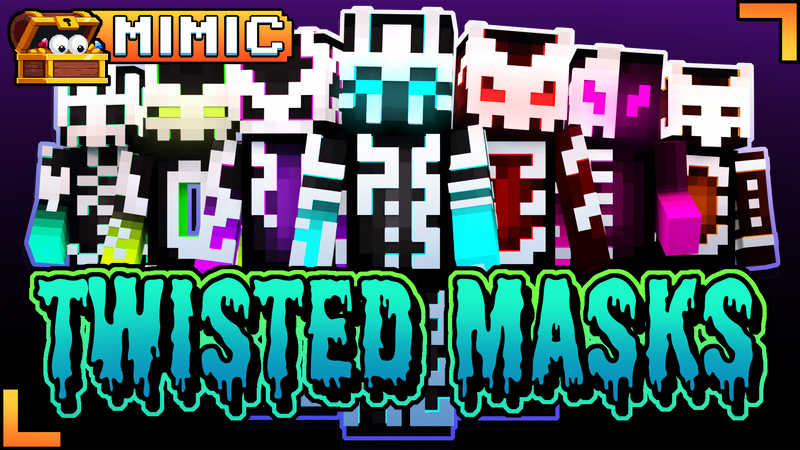 Twisted Masks on the Minecraft Marketplace by Mimic