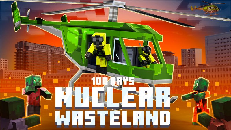 100 Days: Nuclear Wasteland on the Minecraft Marketplace by mine-north