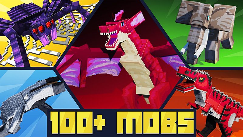 100+ new Mobs on the Minecraft Marketplace by Mine-North