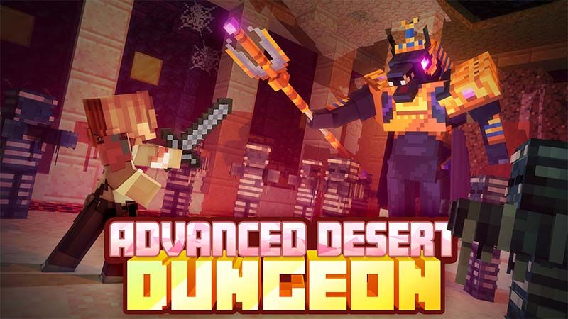 Advanced Desert Dungeon on the Minecraft Marketplace by Mine-North