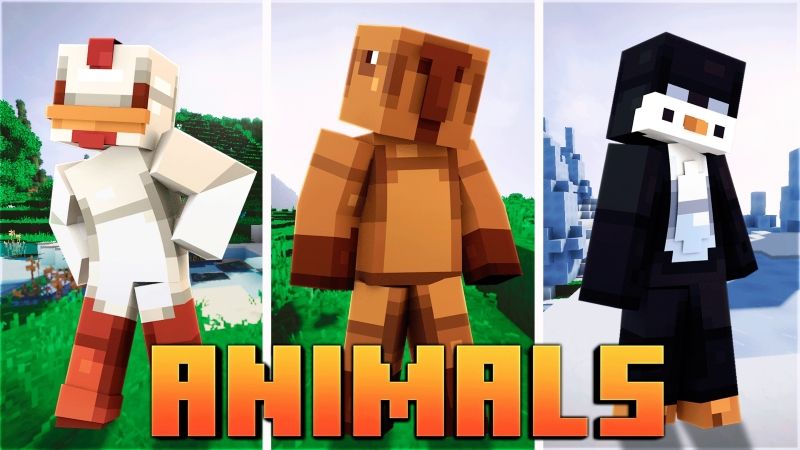 Animals on the Minecraft Marketplace by Mine-North