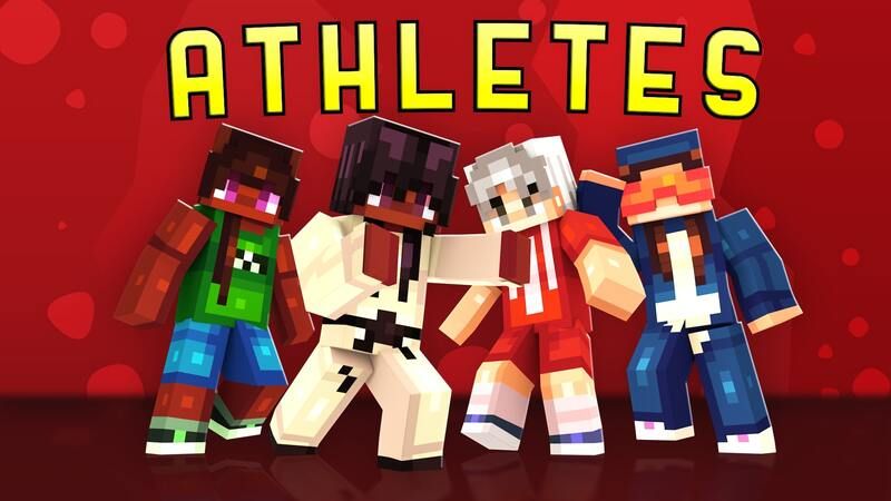 Athletes on the Minecraft Marketplace by Mine-North