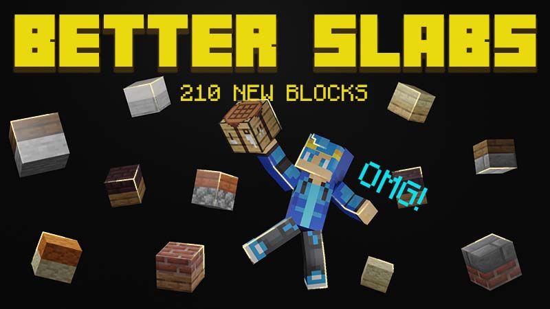 Better Slabs on the Minecraft Marketplace by Mine-North