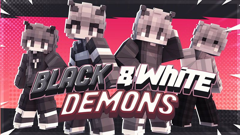 Black & White Demons on the Minecraft Marketplace by Mine-North