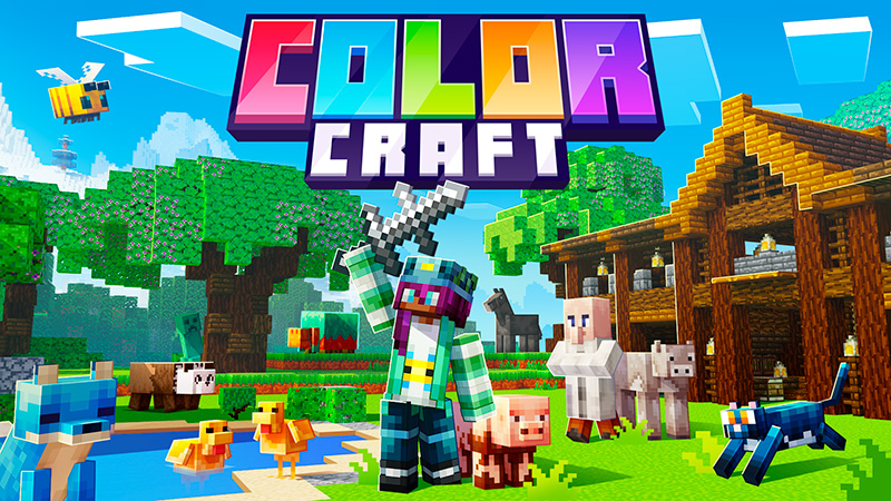 Color Craft Texture Pack on the Minecraft Marketplace by Mine-North