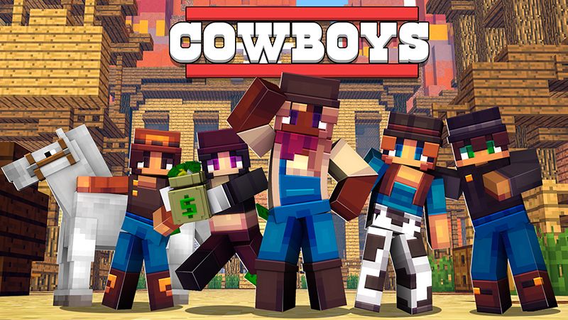 Cowboys on the Minecraft Marketplace by Mine-North