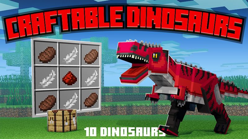 Craftable Dinosaurs on the Minecraft Marketplace by Mine-North