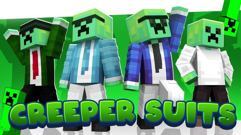 Creeper Suits on the Minecraft Marketplace by Mine-North