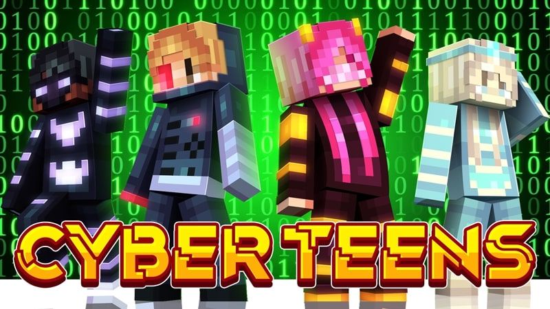 Cyber Teens on the Minecraft Marketplace by Mine-North