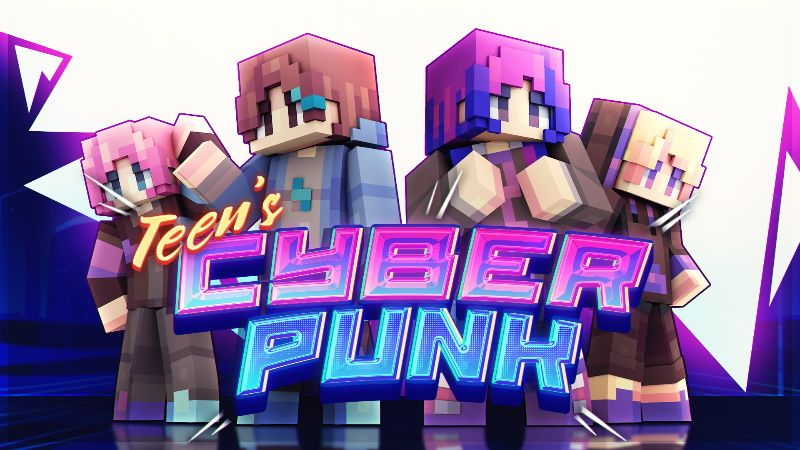 Cyberpunk Teens on the Minecraft Marketplace by Mine-North