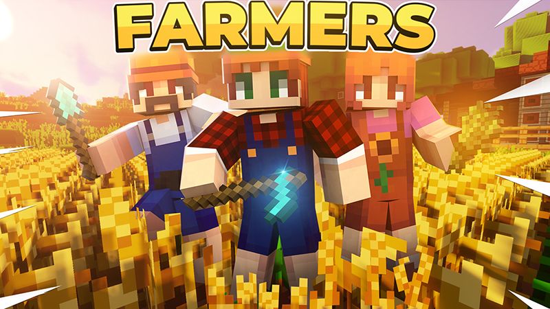 Farmers on the Minecraft Marketplace by Mine-North