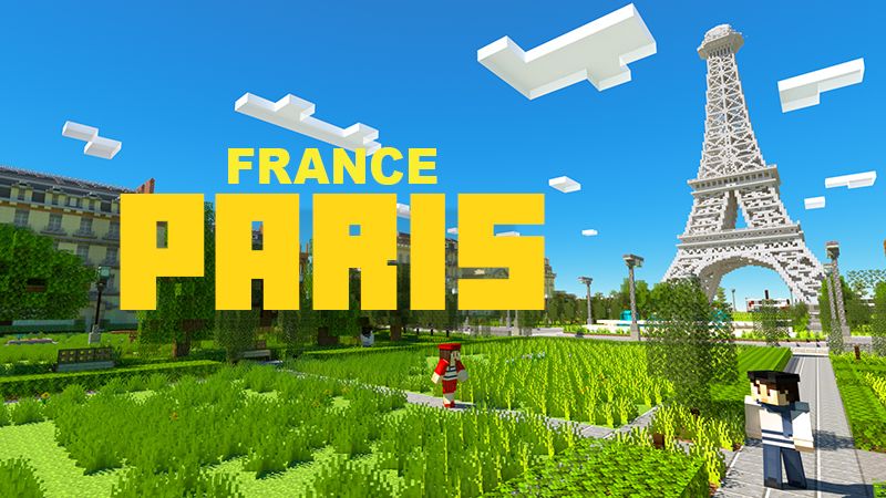 France Paris on the Minecraft Marketplace by Mine-North