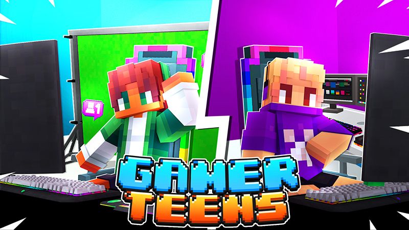 Gamer Teens on the Minecraft Marketplace by Mine-North