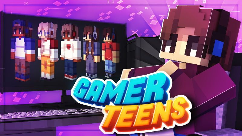 Gaming Teens on the Minecraft Marketplace by Mine-North