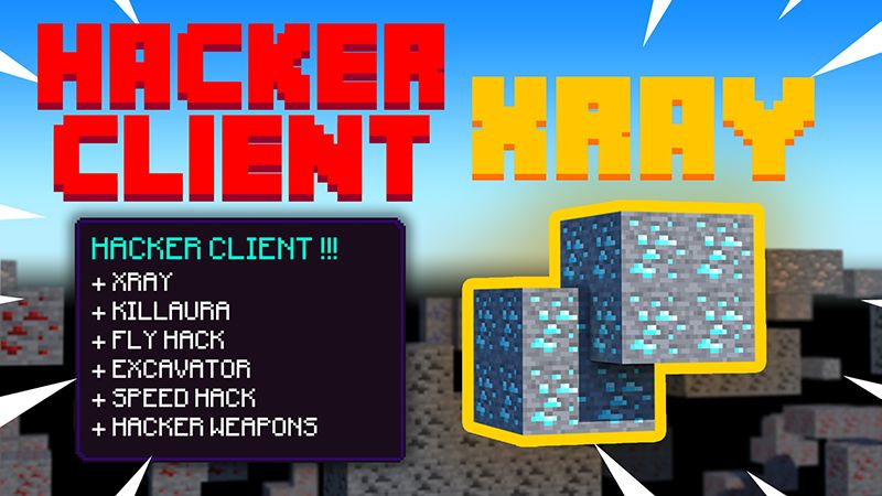 Hacker Client on the Minecraft Marketplace by mine-north