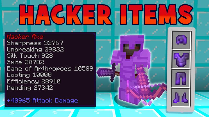 Hacker Items on the Minecraft Marketplace by mine-north