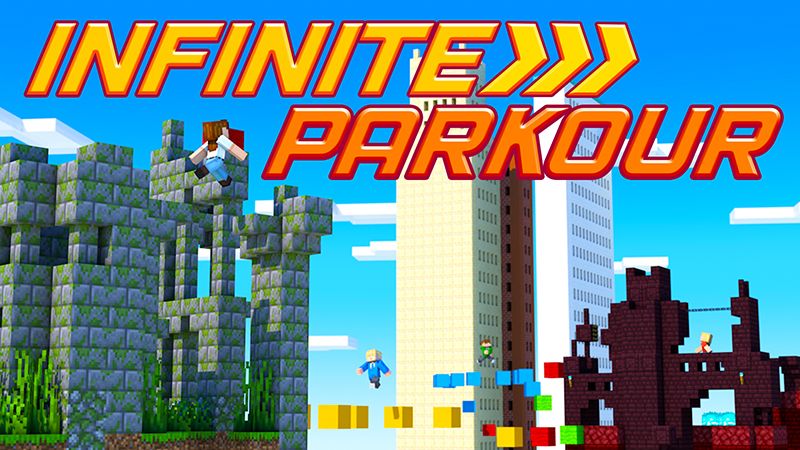 Infinite Parkour on the Minecraft Marketplace by Mine-North