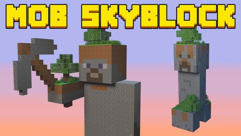 Mob Skyblock on the Minecraft Marketplace by Mine-North