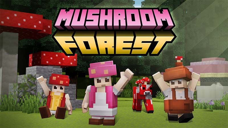 Mushroom Forest on the Minecraft Marketplace by Mine-North